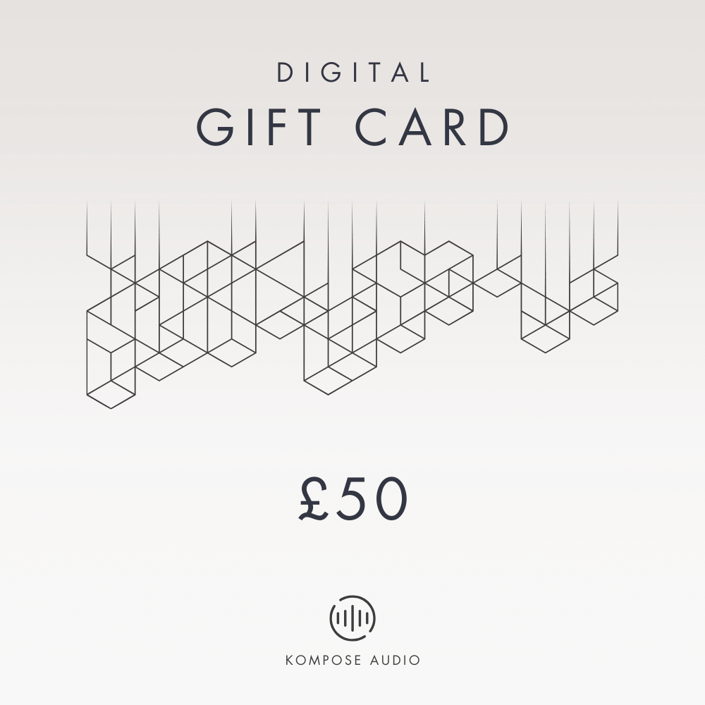 Digital Gift Card - Kompose Audio