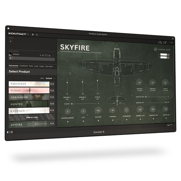 Skyfire - Supermarine Spitfire Kontakt Instrument