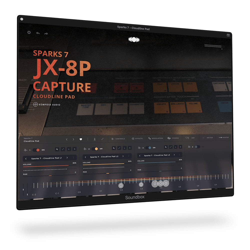 Sparks 7 - クラウドラインパッド