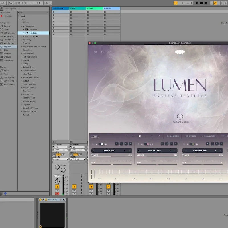 Unity Plugin Abtelon Cómo abrir instrumentos de plugin VST3 y AU en Ableton Live