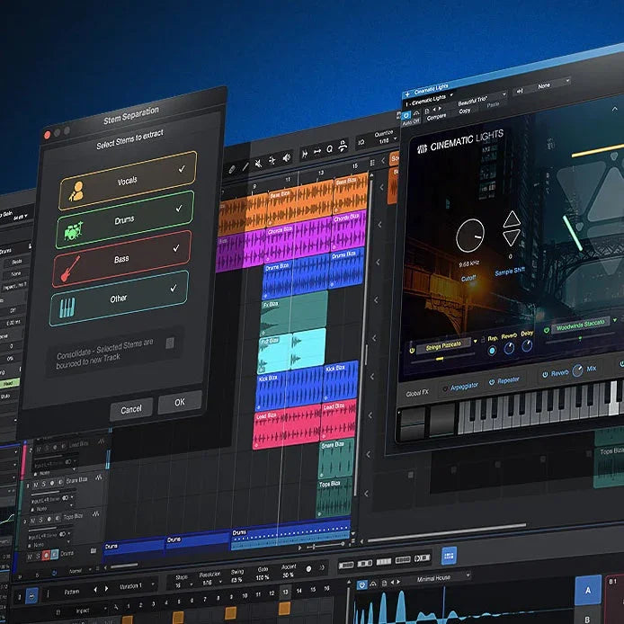 How to Load Plugin Instruments in PreSonus Studio One