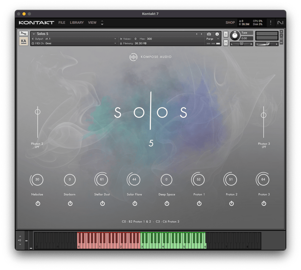 Solo 5 - Ambient Soundscape Kontakt Instrument