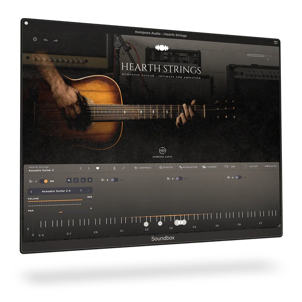 Hearth Strings - Acoustic Guitar Instrument For Soundbox
