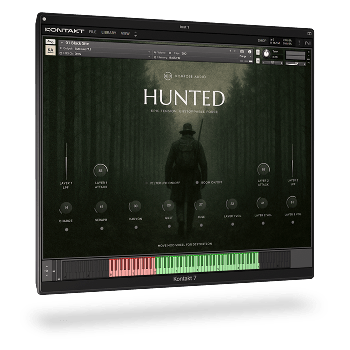 Kompose Audio Hunted for Kontakt
