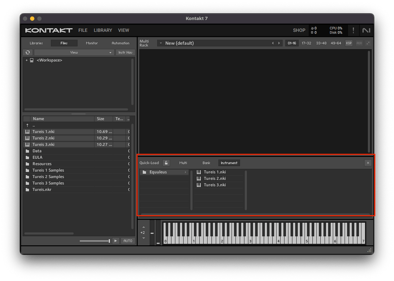 Kontakt Instrument download and installation instructions