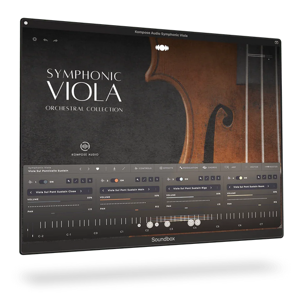Symphonic Stringed Instruments Symphonic Viola - Soundbox String Instrument