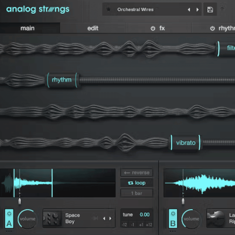 Analog Strings by Output
